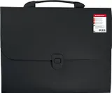 Папка-портфолио "ATTACHE" 12отделений, черная, Erich Krause