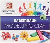 Пластилин "Классика", 16 цветов