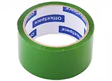 Клейкая лента 48мм*40м упаковочная OfficeSpace зеленая