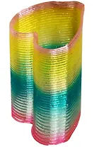 Пружинка с блестками Сердце (6,5см) (коробка)