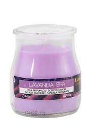 Свеча ароматическая в стакане Lavanda (100г) (900405)
