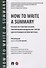 How to Write a Summary. Пособие по развитию навыков реферирования юридических текстов (для изучающих английский язык) - 0