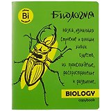 Тетрадь предметная в клетку Феникс+, "Яркая учеба. Биология", 48 листов