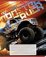 Тетрадь в клетку Hatber, MonsterTruck, 24 листа, в ассортименте