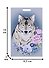 Чехол для карточек Аnimals in Flowers Волк (ДК2017-132) - 2