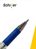 Ручки шариковые синие 12 штук "Comfort" 0,7 мм, Schiller - 1