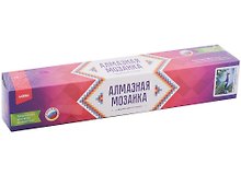 Алмазная мозаика 21х30 см "Сказочный павлин"