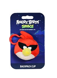 Angry Birds/Энгри бёрдз Мягкая игрушка-подвеска с клипом 7см в асс.