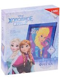 Набор для творчества LORI Фреска, Картина из песка с глиттером. Disney/Дисней Эльза"" - 0