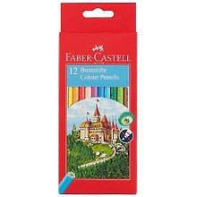 Карандаши цветные «Замок», Faber-Castell, 12 цветов