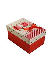 Коробка подарочная "Love" 9,8*13,5*7см, красная, картон, Хансибэг