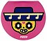 Блокнот 40 листов в клетку "Brawl Stars" фигурный, скрепка, в ассортименте - 1