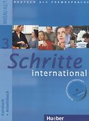 Deutsch als Fremdsprache. Kursbuch + Arbeitsbuch. Schritte 3 international + CD - 0