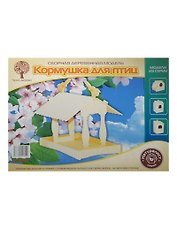Набор для творчества ЧУДО-ДЕРЕВО Сборная деревянная модель Кормушка II 80017