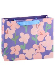 Пакет А4 26*32*12,5 "Pretty daisies" горизонт., жен., бум.мат.ламинат 
