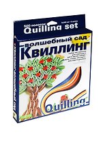 Набор для творчества, HOBBY TIME, Набор для Квиллинга №1  500 полос Волшебный сад