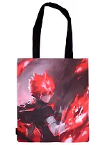 Сумка-шоппер Аниме Парень-пламя (Сёнен) (цветная)