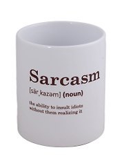Кружка Sarcasm (словарь) (керамика) (330мл) (коробка)