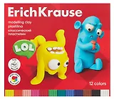 Пластилин 12 цветов 216г "Jolly Friends", Erich Krause