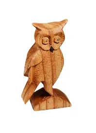 Фигурка дерево Филин коричневый (14 см) (864440)
