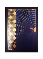 Книга для записей А4 80л кл. "Притяжение" 7БЦ, мат.ламинация, 3D фольга