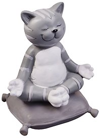 Фигурка Йога-кот (6х7х10)  (162-316)