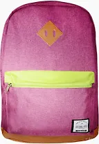 Рюкзак школьный розовый меланж