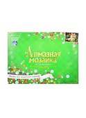 Алмазная мозаика (блест.) Благородный тигр в лесу (ACA036) (30х40см) (с част. заполн.) (Рыжий Кот) (6+) (коробка) - 1