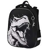 Ранец «Scary dino», с брелоком, светящийся, 1–4 класс, 2 отделения, 38×28×14 см, ЭВА, Brauberg - 0
