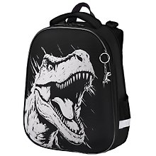 Ранец «Scary dino», с брелоком, светящийся, 1–4 класс, 2 отделения, 38×28×14 см, ЭВА, Brauberg