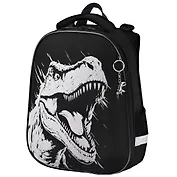 Ранец "Scary dino" 2 отделения, 38*28*14см., брелок, светящийся рисунок