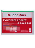 Папка на молнии А4, прозрачная, GoodMark - 0