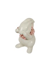 Фигурка декоративная Зайчик фаянс (7x6,7x12,5) (36780)
