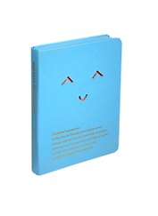 Блокнот Эмоции, голубой (10х13) (64034)
