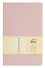 Книга для записей А5 96л тчк. "Joy Book. Розовая вуаль" иск.кожа, тонир.блок, скругл.углы, ляссе, резинка, карман на задн.форзаце - 0