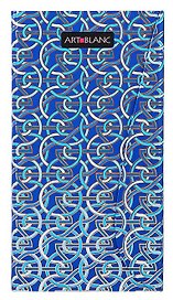 Алфавитная книга 85*160 96л "BASIC" тв.переплет, с фигурным клапаном, ляссе, карман на форзаце, ART-BLANC