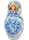 Матрешка 5 предм. расписная авторская №37, арт. С-238 (585) - 1