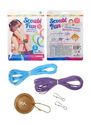 Набор для плетения браслетов, 2 браслета, Happy Loom Scoubi Fun