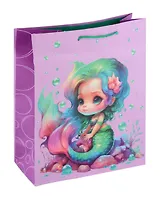 Пакет А4 32*26*12 "Русалка" дет., бум.мат.ламинат