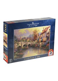 Паззл 1000 (57466) Мост (Thomas Kinkade) (коробка)