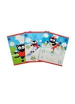 Тетрадь в клетку Unnika, "My cat Pip. Спортивные рекорды", 12 листов, в ассортименте