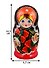 Матрешка 5 в 1 средняя (Ягодки, Эскиз 04 , земляничка) (М05140204) - 2