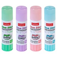 Клей-карандаш 15г "NEWtone Pastel", Hatber