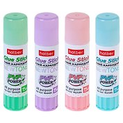 Клей-карандаш 15г "NEWtone Pastel", Hatber