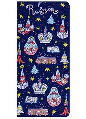 Конверт путешественника Московские мотивы ПВХ 20,5*22см 77120