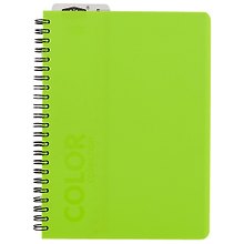 Тетрадь общая «Neon green», 96 листов в клетку, А5 - Stila