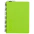Тетрадь в клетку Stila, Neon green, 96 листов - 0