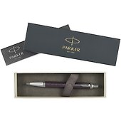 Ручка подарочная шариковая синяя, IM Premium Dark Violet CT, Parker - 1