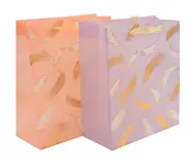 Пакет А4 32*27*10 "Feathers" жен., пластик