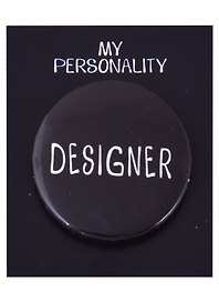 Значок круглый «Designer», металл, 38 см